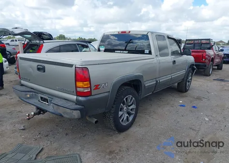 2000 Chevrolet Silverado 1500 Ls from USA, damaged, VIN 1GCEK19T6YE349746